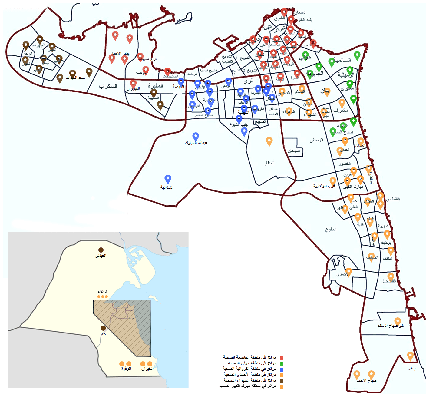 CDPHC Map
